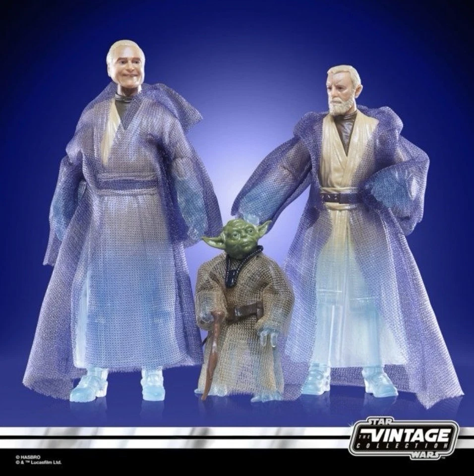 Star Wars: Return Of The Jedi Hasbro 2025 The Vintage Collection JEDI SPIRITS 4+ - image 4 of 4