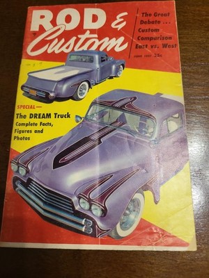 ROD & CUSTOM MAGAZINE-------JUNE 1957