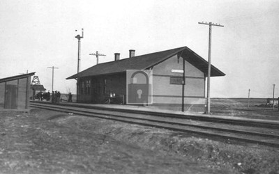 Railroad Train Station Depot Ralston Washington WA - Reprint
