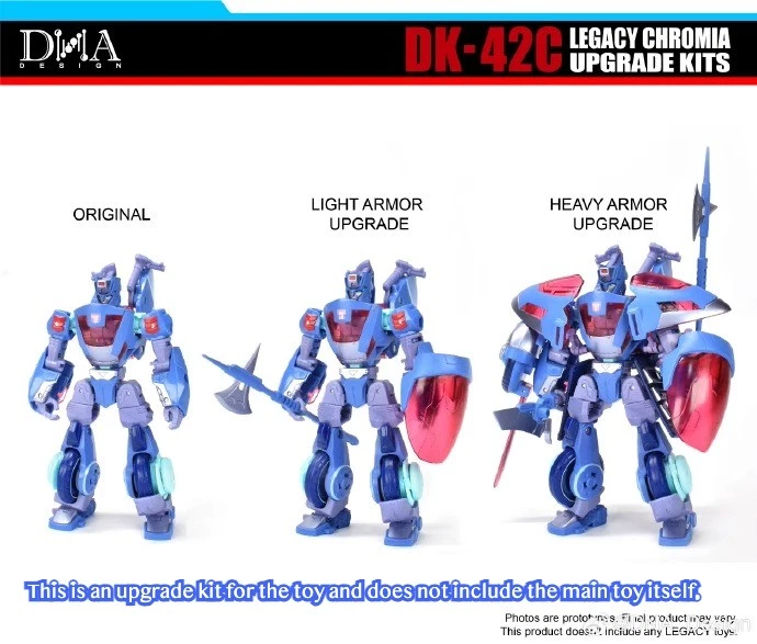 DNA DK-42C LEGACY CHROMIA UPGRADE KITS TFP Toys Model Action Figure Reprint - Image 2 of 4
