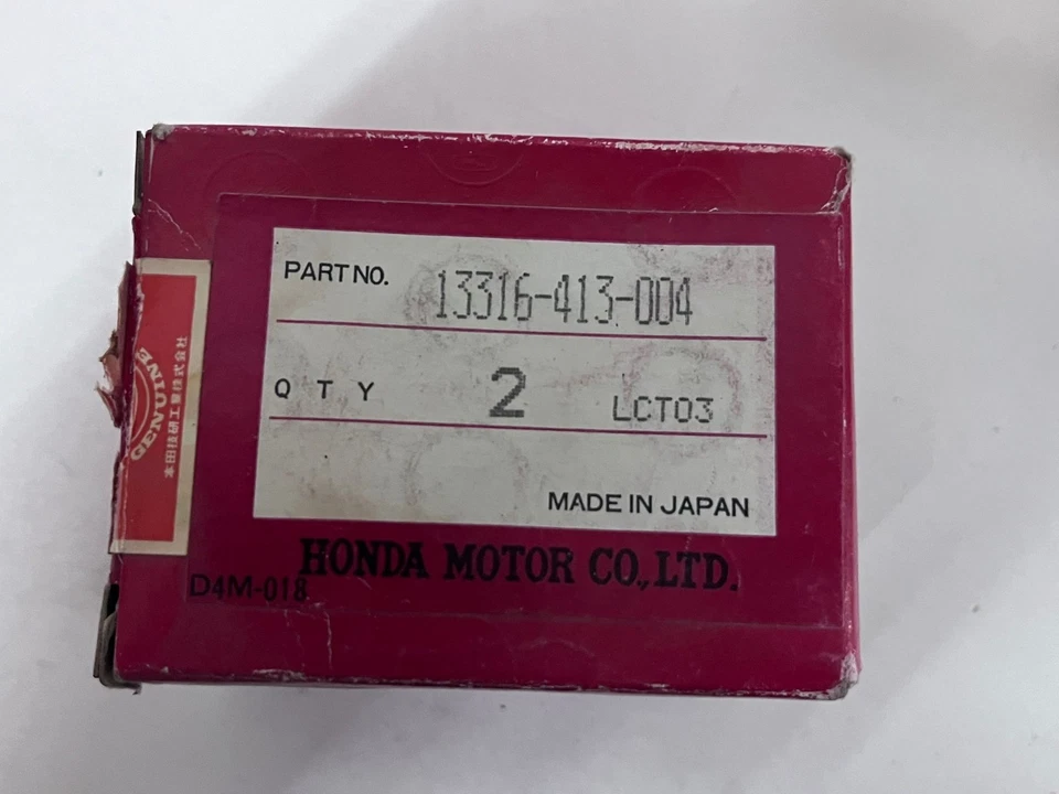 COJINETE BIELA HONDA CM400T 1979-1981 C # 13316-413-004 NUEVO (456)IR Foto 3 de 3