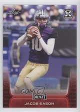 2020 Leaf Draft Red Jacob Eason #12 0z6h