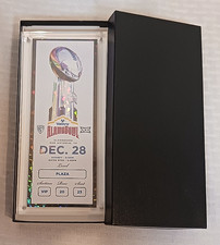2023 ALAMO Bowl College Football Special Promo Full Ticket Case Arizona Oklahoma