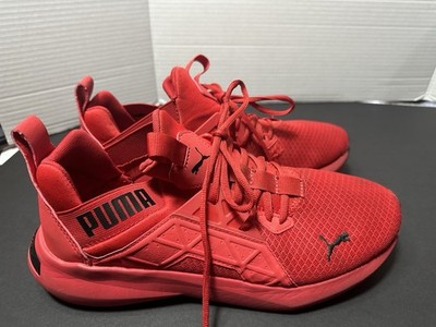 PUMA Softride Enzo NXT Men's Running Shoes - Vibrant Red - Size 10.5 US
