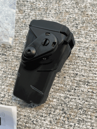 NEW! SafariLand Taser 7 Left Hand BLK Holster 7520-464-411 P707 w Cartridge clip - Picture 7 of 11
