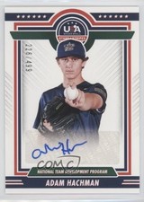 2022 Panini USA Baseball Stars & Stripes Blue Ink 226/499 Adam Hachman Auto 0j81