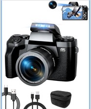 Digitalkamera 4K 64MP Kamera Fotokamera mit 4.0