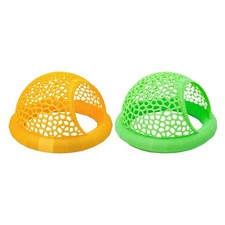 Floating Aquarium Hide Cave Feeder Multifunctional Feeding Breeding House for