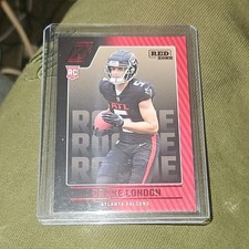 2022 Panini Zenith Red Zone Rookie Drake London #107 Atlanta Falcons Card