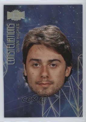 2023 Skybox Metal Universe Constellations Spectrum /199 Quinn Hughes #CN-31 0nr3