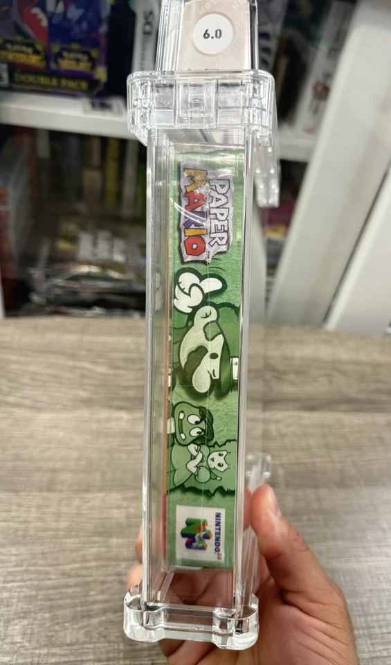 Paper Mario Factory Sealed New Wata Graded 6.0 B For Nintendo 64 100% Fiber N64 - Image 4 of 4