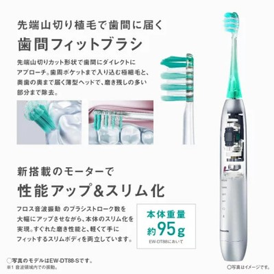 Panasonic Doltz Premium EW-DP38-K Electric Toothbrush Black New | eBay