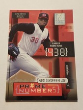 380/400 Ken Griffey Jr 2001 Donruss Elite Prime Numbers #PN-2A