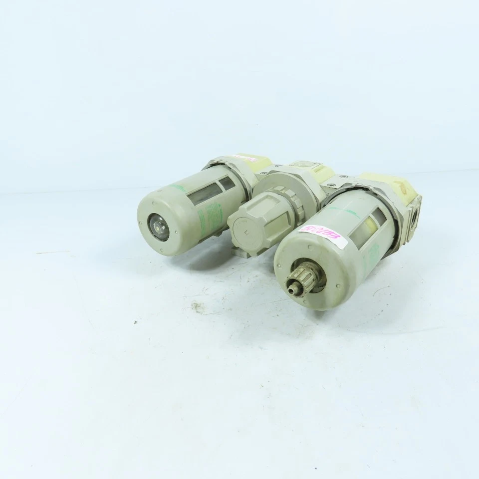 CKD F4000-15N-W Ensemble Filtre Régulateur Lubricateur FRL 1/2" NPT 150 PSI - Photo 3/4
