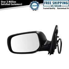Side View Mirror Power Textured Black Driver Left LH for 09-13 Toyota Corolla