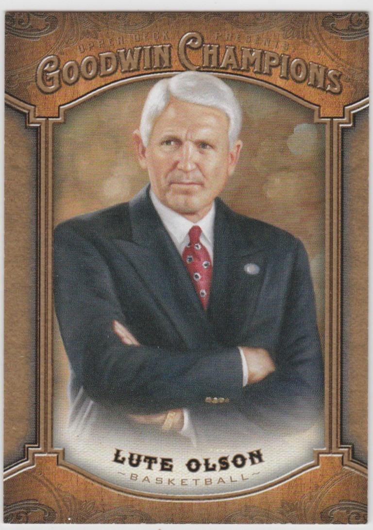 2014 Upper Deck Goodwin Champions #21 Lute Olson