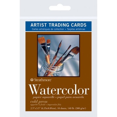 6er Pack - Strathmore Künstler Sammelkarten 2,5'' x 3,5'' 10/Pkg - Aquarell - 62105904