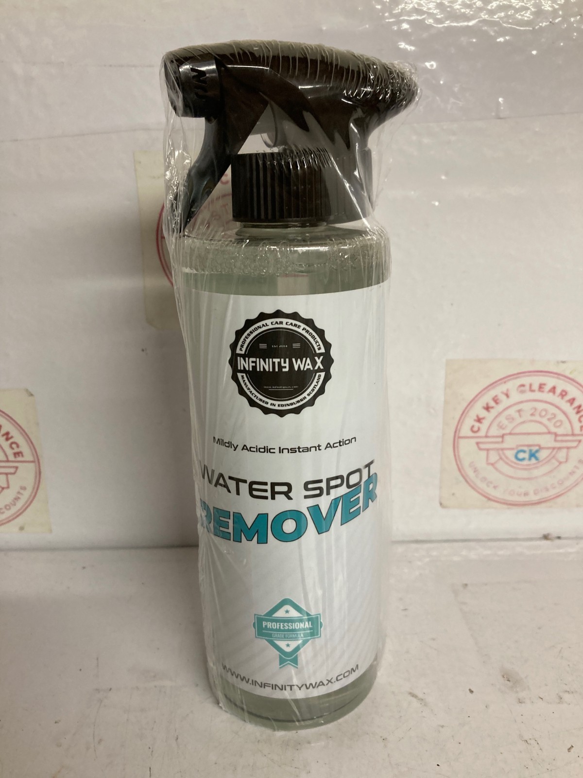 INFINITY WAX - Waterspot Remover 500ml Remove Ingrained Water Etching - Image 2