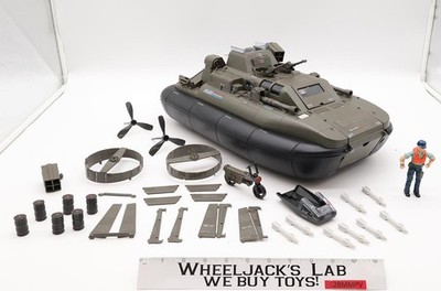 Killer W.H.A.L.E. Hovercraft 100% Complete W/Cutter G.I. Joe 1984 Hasbro Vehicle