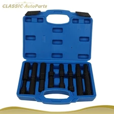 16pcs Locking Lug Nut Master Set Wheel Lock Key Removal Tool Kit double hex-head