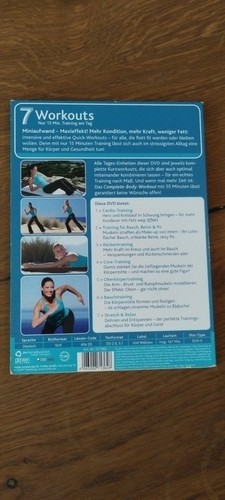 DVD 7 Workouts / Cardio / Rücken/ Bauch/ Po/Fsk0 #4# - Bild 2 von 3