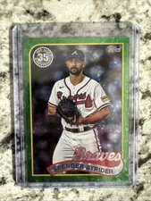2024 Topps Series 2 1989 35th Green Foil Spencer Strider /99 Braves