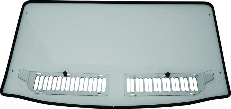 QuB. Full Vented Windshield Clear Fits 15-18 Polaris Ranger 570 Full-Size 375093 - Image 2 of 2