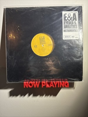 E & A Instrumentals by Eyedea & Abilities Vinyl  2004 Fat Beats RARE RHYMESAYERS