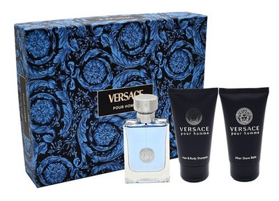 Versace pour Homme 50ml EDT &50ml ASB & 50ml Duschgel