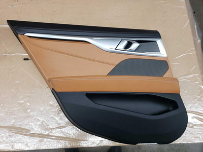 20 21 22 23 24 25 M850i Gran Coupe Left Rear Door Panel Cognac VARI w/Shade
