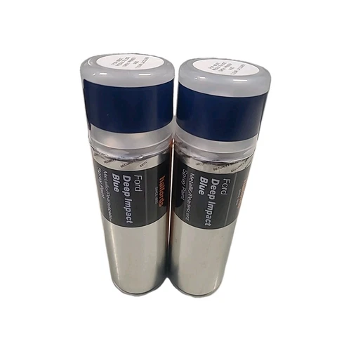 2x FORD DEEP IMPACT BLUE SPRAY PAINT 300ML HALFORDS
