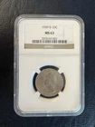 1939-D 25C Washington Silver Quarter  NGC MS63
