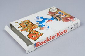 Nintendo NES *Rockin' Kats* Acrylcase CIB OVP PAL B 7A-NOE