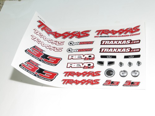 TRX5309 TRAXXAS REVO 3.3 NITRO TRUCK DECALS