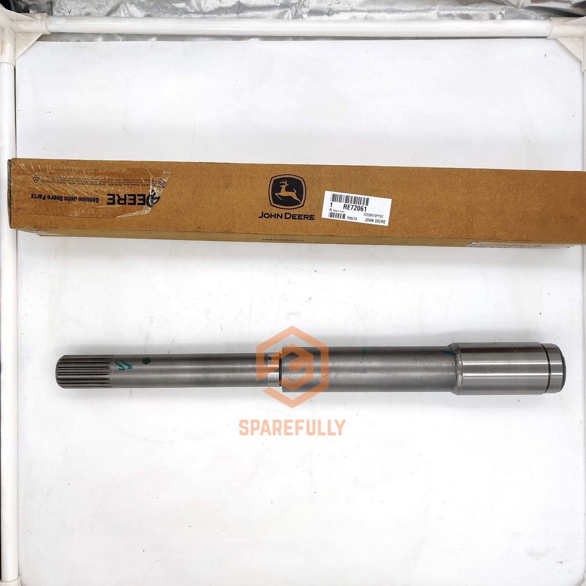 John Deere Genuine RE72061 Clutch Outer Shaft for 5310 5410 5203