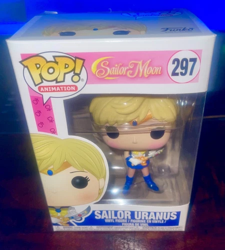 Funko Pop Sailor Moon SAILOR URANUS 297 VAULTED/RETIRED NICE BOX