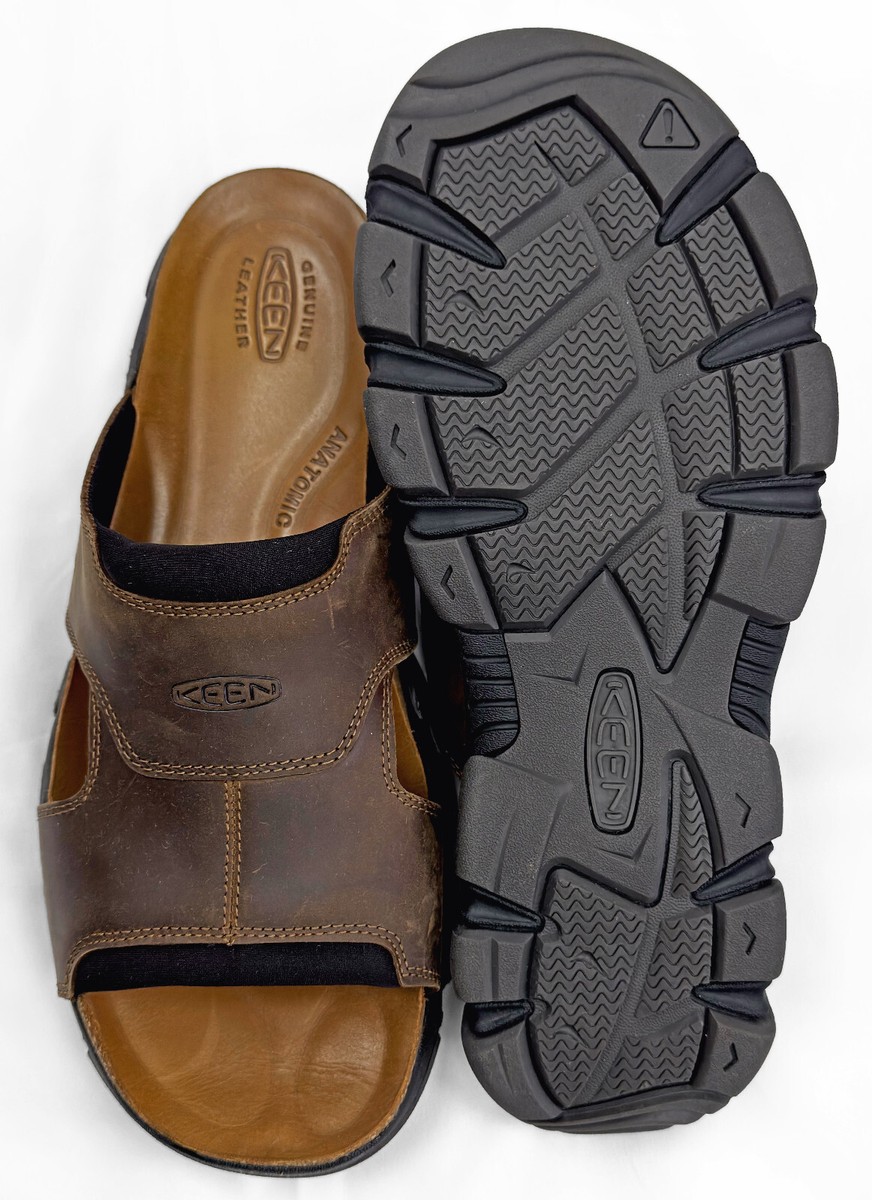 KEEN Daytona II Waterproof Leather Cork Midsole Slide Sandal