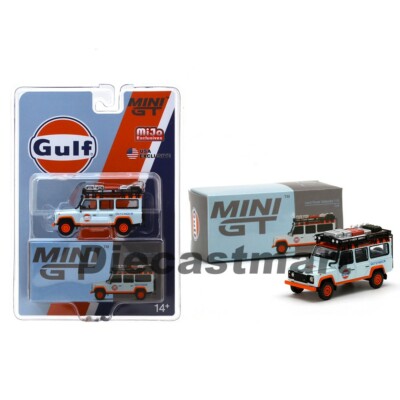 MINI GT MINI GT 1:64 Land Rover Defender 110 Camel Trophy Winner