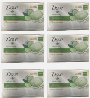 6x DOVE Refreshing Beauty Cream Bar 4 x 90g (24 Riegel insgesamt)