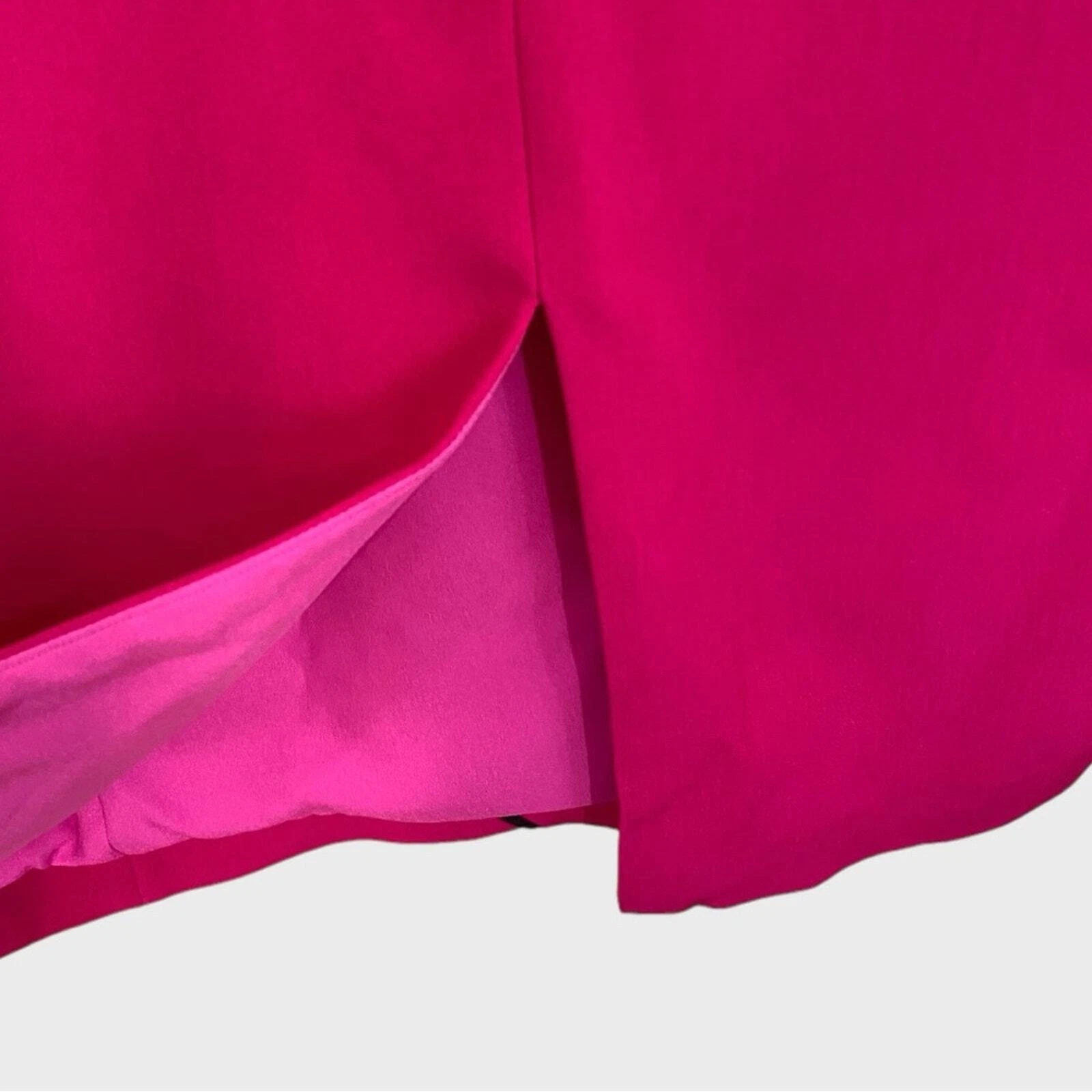 VERSACE Maxi abito Genny NUOVO $1.224 rosa caldo nero Swirl nuovo con etichette taglia 10 USA