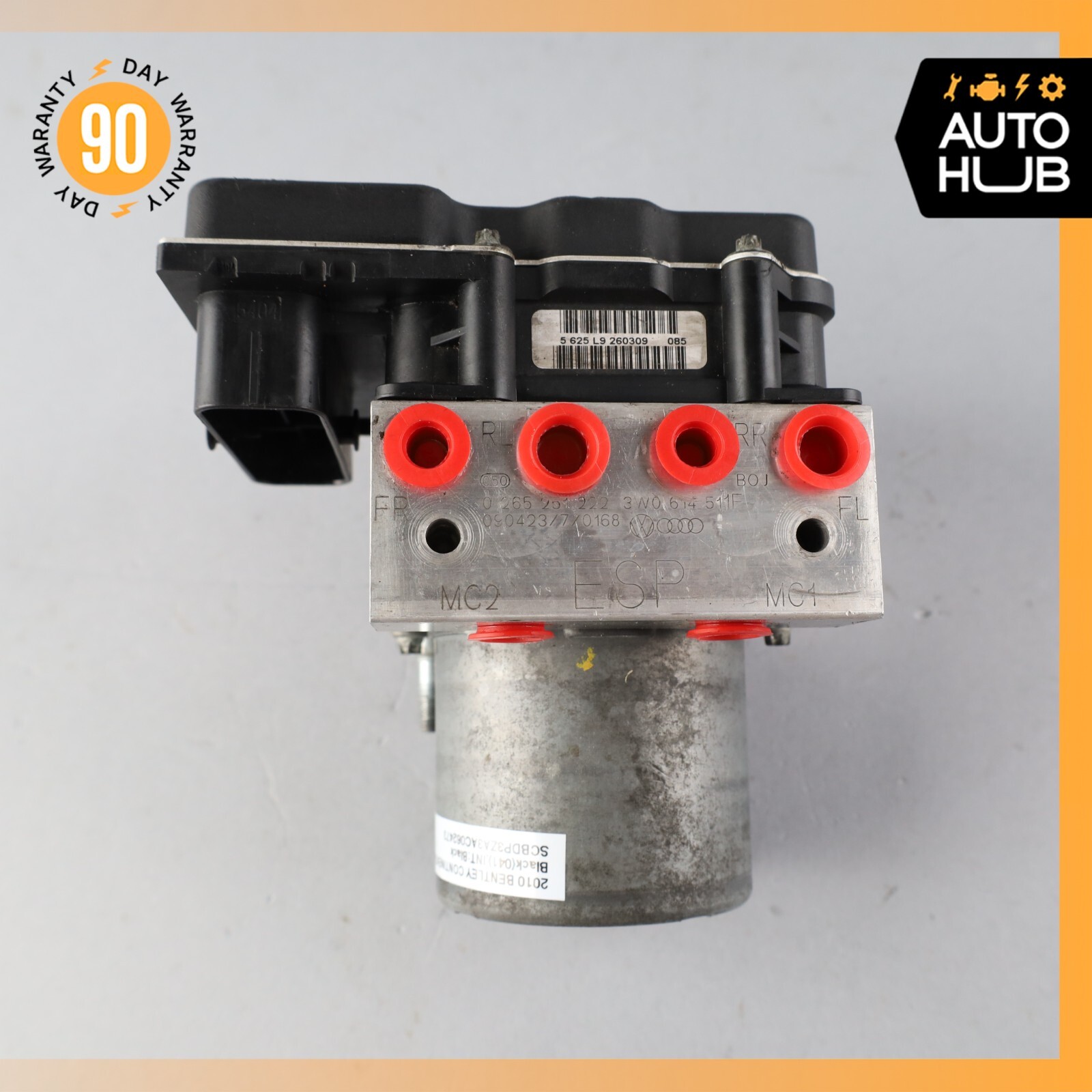 08-11 Bentley Continental GTC Speed GT ABS Anti Lock Brake Pump Module OEM 83k