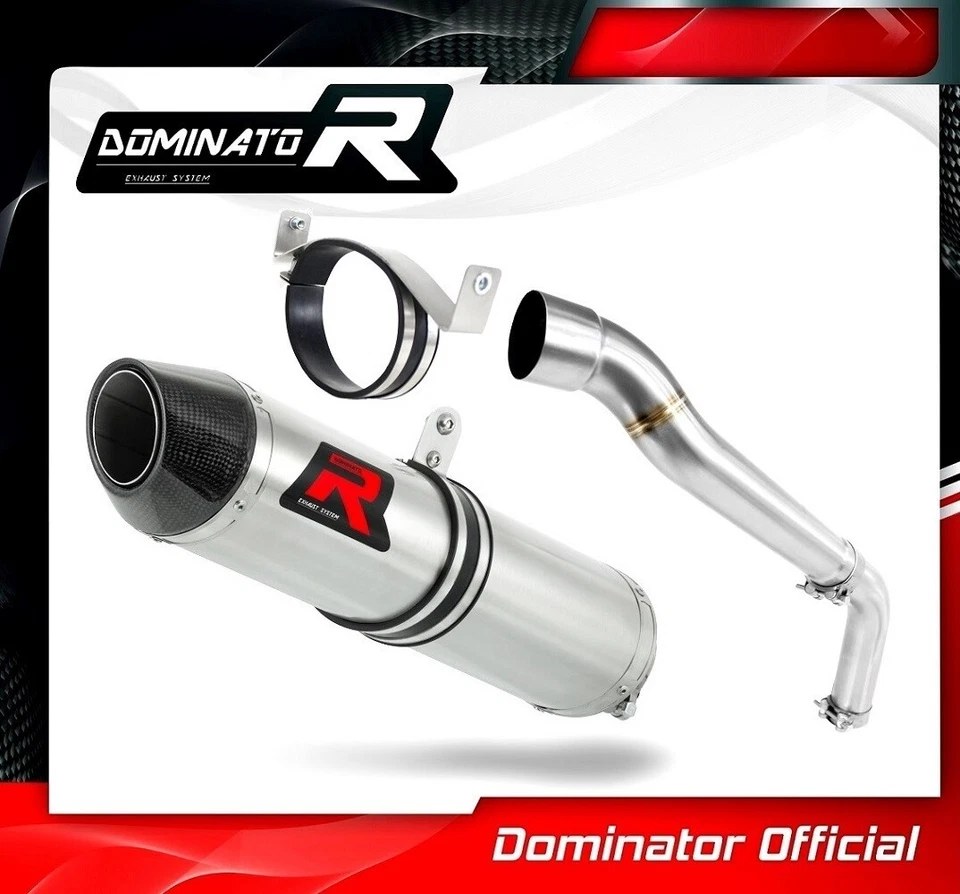 Silenciador silenciador CBR 600 RR escape HP2 Carbon Dominator Racing 2007 2008 2009 Foto 2 de 4