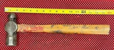 VINTAGE PLUMB Tools 32 OZ. BALL PEEN HAMMER W/wood Handle Made In USA Rare N1