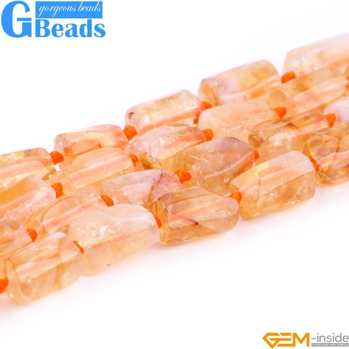 Natural Assorted Gemstone Faceted Tube Column Beads for Jewelry Making 8x12mm - Picture 189 of 192