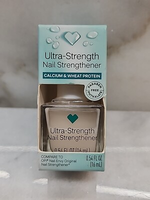 Beauty Ultra-Strength Nail Strengthener Treatment Calcium &wheat Protein 