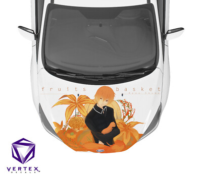 Fruits Basket Kyo Anime Hood Wrap Weatherproof Vinyl Decal 50X60 1-YR Waranty K