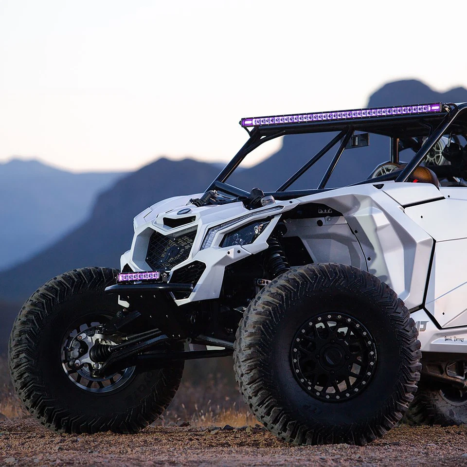 Rigid 210603 Radiance+ SR-Series 10 inch LED Broad Spot Light Bar Black Aluminum - Image 4 of 4