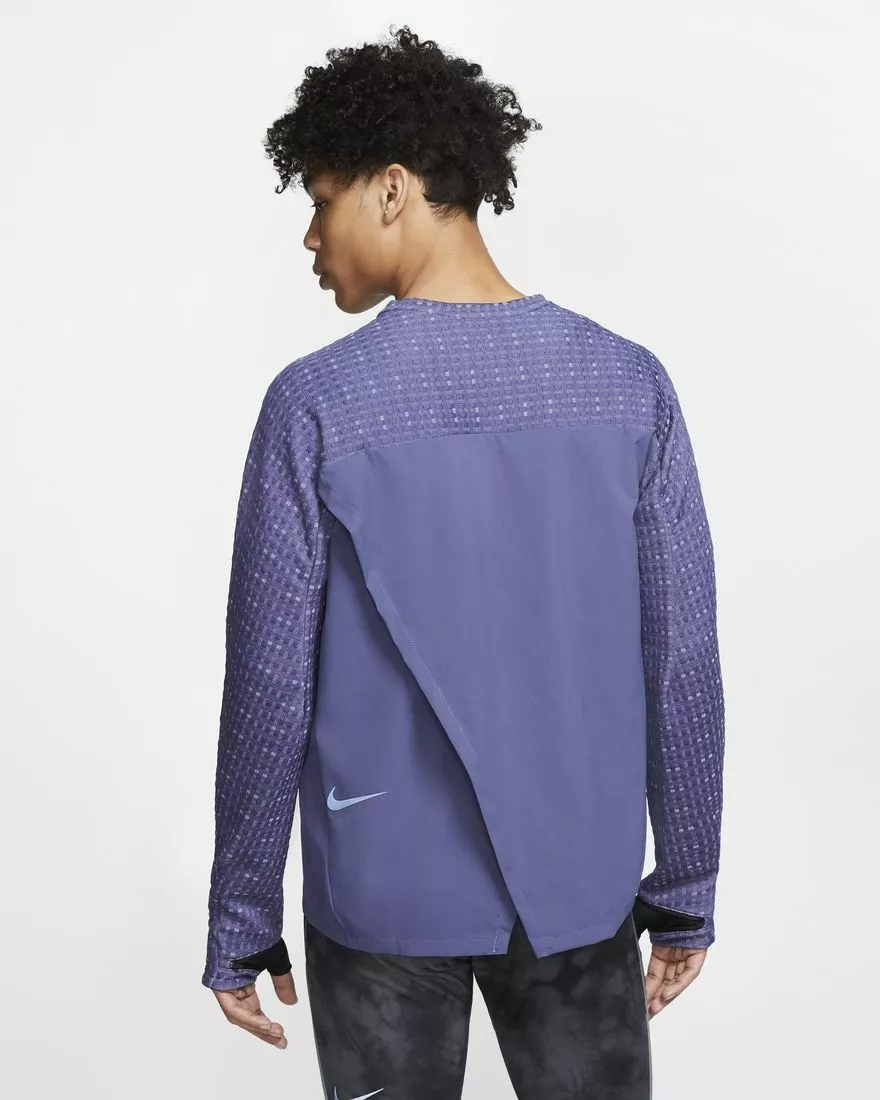 Tech pack running clearance long sleeve top