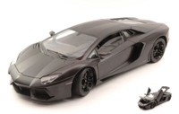 Welly 1/18 Lamborghini Aventador LP700 4 2011 Schwarz Statisches Modell Diecast