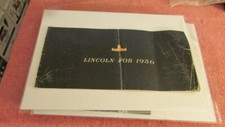 1956 Lincoln  Brochure
